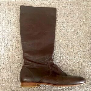 Frye Jillian pull on boot 9M brown leather